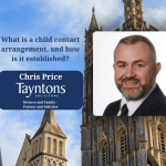 Chris Price What is a child contact arrangement, and how is it established?