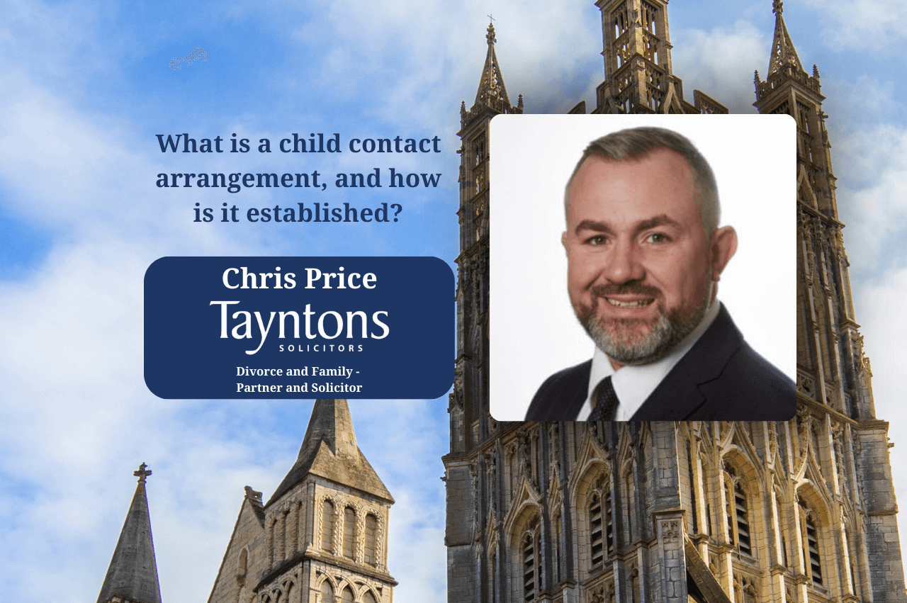 Chris Price What is a child contact arrangement, and how is it established?